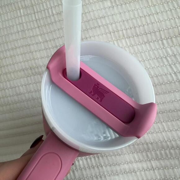 NWT Stanley 14 OZ Quencher H2.0 Travel Tumbler - Mini Size - Peony Pink - Picture 4 of 6